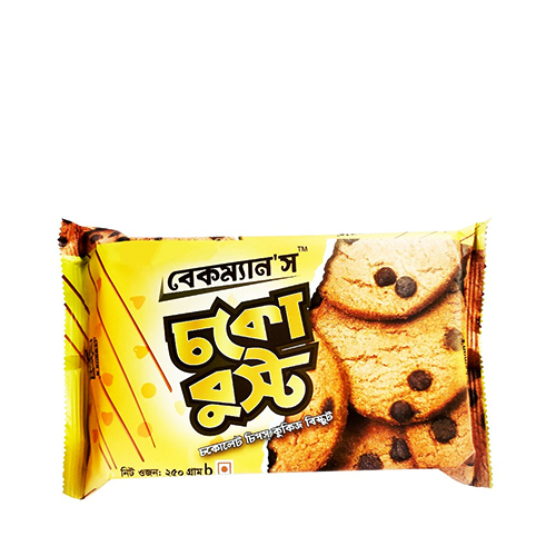 Bakeman's Choco Boost Chocolate Chips Cookies Biscuit~ 250 Gm