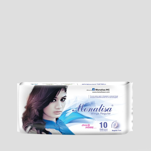 Monalisa Panty Sanitary Napkin Pads~(10 Pads/Pack)