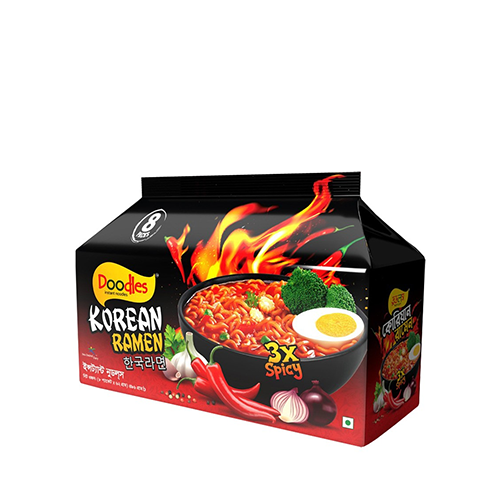 Doodles Korean Ramen 3X Spicy (8 Pack)