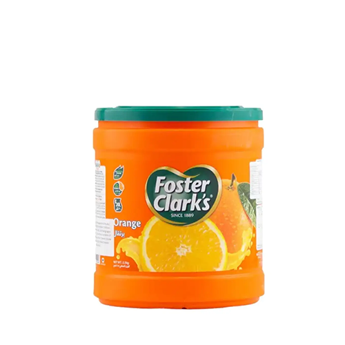 Foster Clark Orange Instant Drink Powder Jar~ 2 Kg