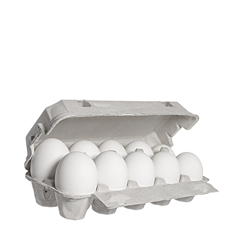 White Eggs (Chicken) ~12 Pcs