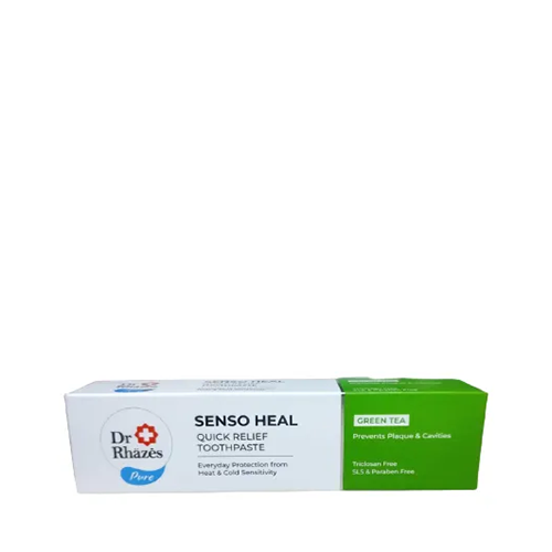 Dr Rhazes Senso Heal Green Tea Toothpaste~75Gm