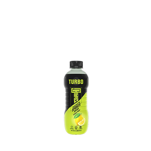 Turbo Electrolyte Sports Drink Lemon Flavor~ 250 ML