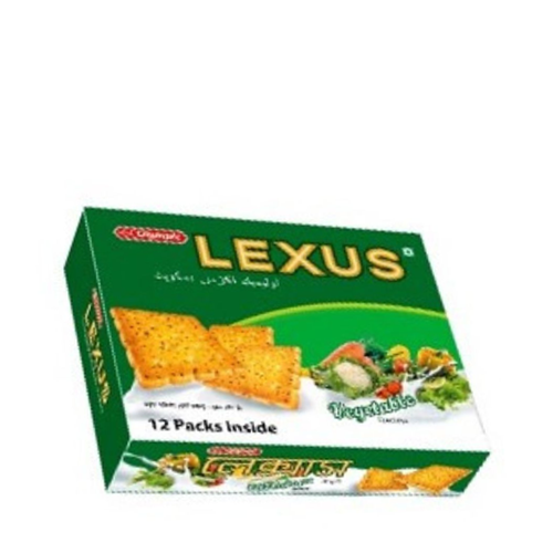 Olympic Lexus Vegetable Crackers Biscuits~ 216 Gm