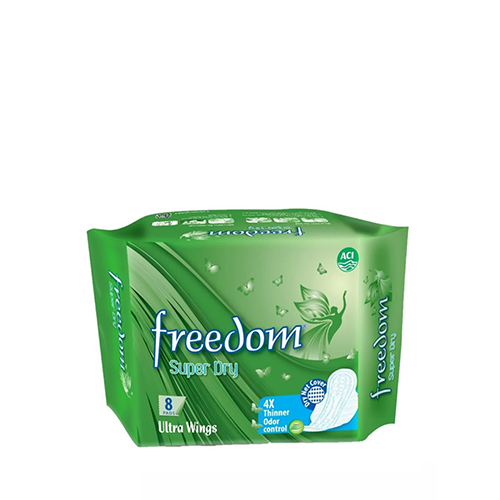 ACI Freedom Ultra Wings Sanitary Napkin pads~(8 Pads/Pack)