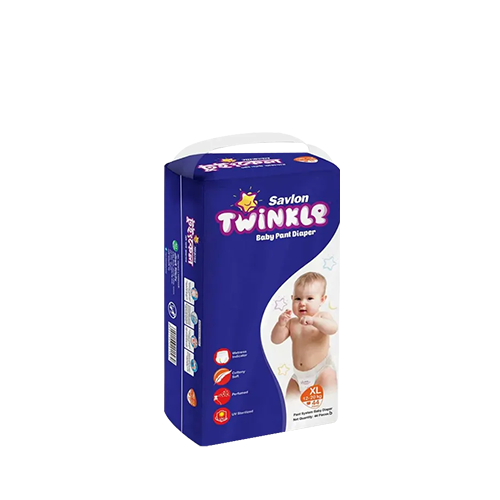 Savlon Twinkle Baby Pant Diaper XL Size (12-20kg)~32 Pcs