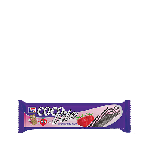 Cocola Coco Bite Strawberry Wafer Biscuit~ 28 Gm