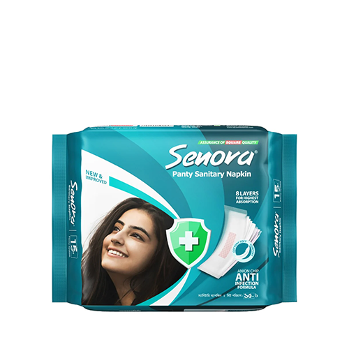 Senora Panty Sanitary Napkin Pads~(15 Pads/Pack)