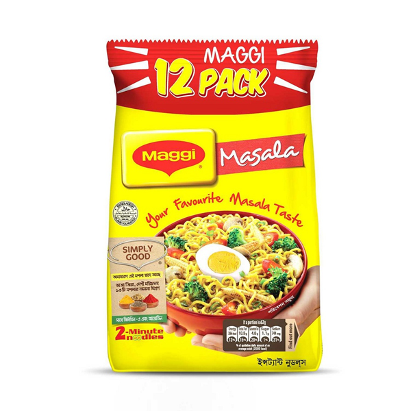 Maggi Noodles Masala 12pcs