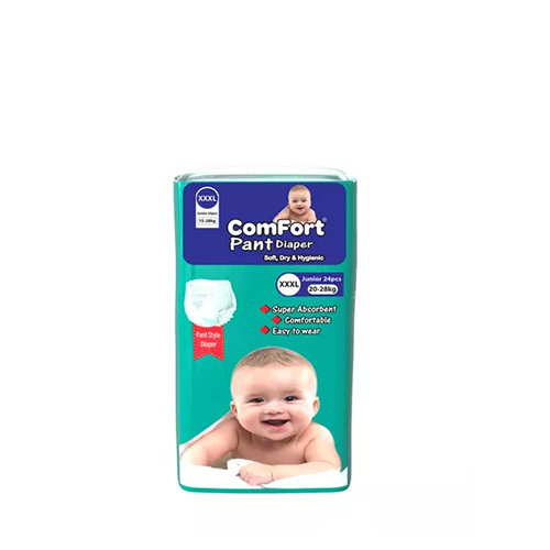 Comfort Pant Style Baby Diaper xXXL Size (20-28 kg)~24 Pcs