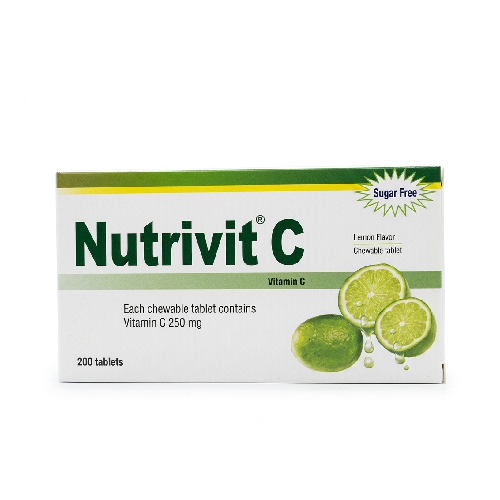Nutrivit C 250 mg Tablet ~ 1 Strip
