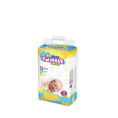 Savlon Twinkle Belt Style Baby Diaper (Up to 8 kg)~44 Pcs