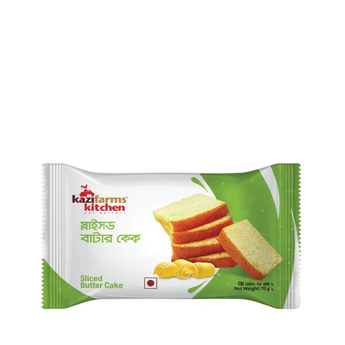 Kazi Farms Kitchen Sliced Butter Cake~ 70 Gm