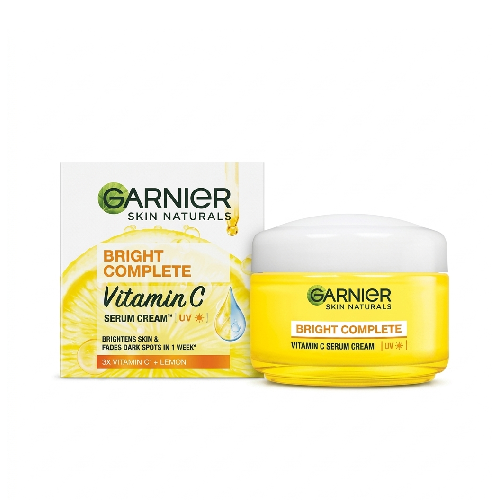 Garnier Bright Complete Vitamin C Serum Cream~23 Gm