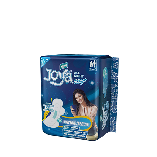 SMC Joya Sanitary Napkin Panty All Night Pads~(8 Pads/Pack)