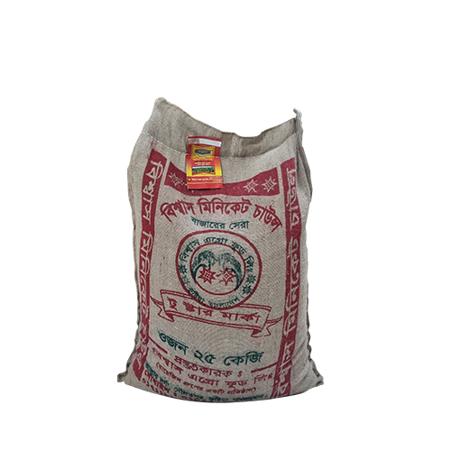 Biswas Miniket Rice (25kg/ Per kg 76 taka)