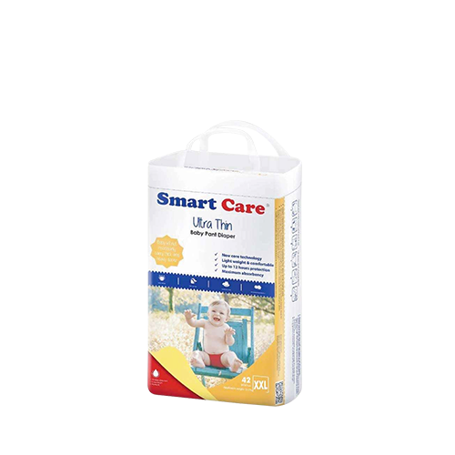 SmartCare Ultra Thin Pant System Baby Diaper xXL Size (15-25 Kg)~ 42 Pcs