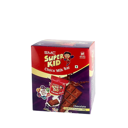 SMC Super Kid Choco Milk Bar (24 Pcs Box)~ 288 Gm