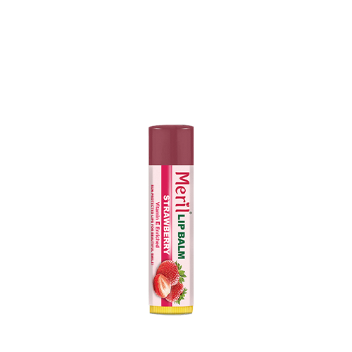 Meril Lip Balm Strawberry~ 4.8 Gm