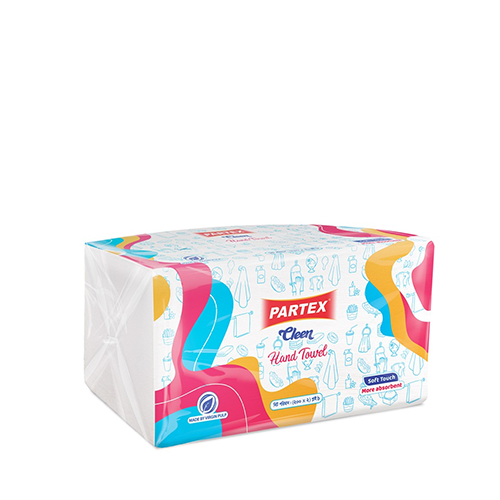 Partex Cleen Hand Towel (200 Sheets, 2-Ply)~ 1 Pcs