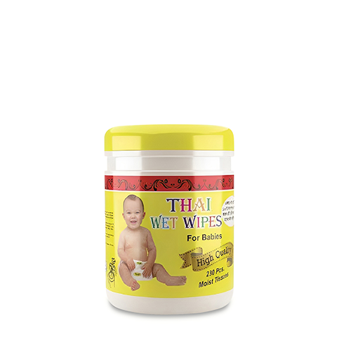 THAI Wet Wipes For Babies Moist Tissue~230 Pcs