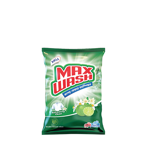 Akij Max Wash Detergent Powder~500 Gm