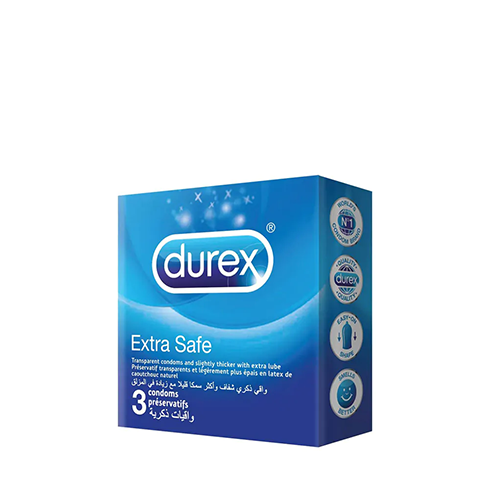 Durex Extra Safe Condom~(3 pcs/Pack)