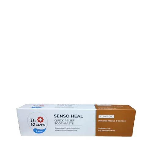 Dr Rhazes Senso Heal Clove Oil Toothpaste~75Gm