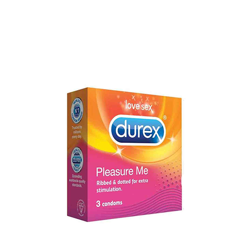 Durex Pleasure Me Love Sex Condoms~(3 pcs/Pack)