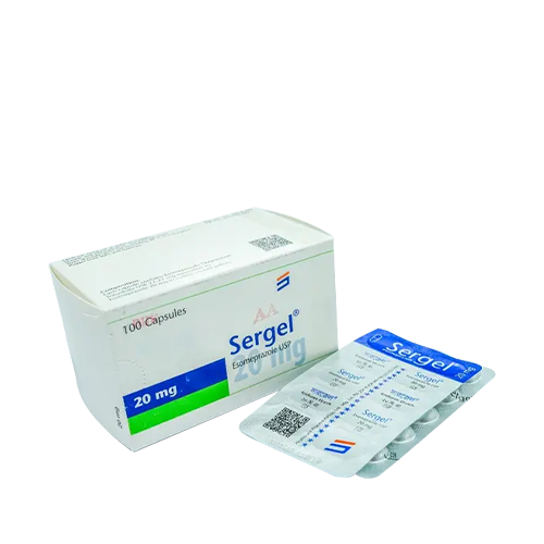 Sergel 20 mg~ 10's Strip