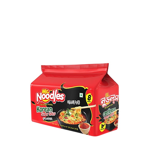 Mr. Noodles Korean Super Spicy (8 Pcs)