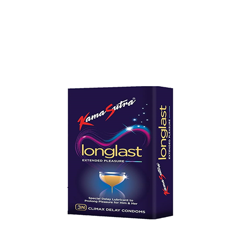 KamaSutra Longlast Condom~ (3 Pcs/Pack)