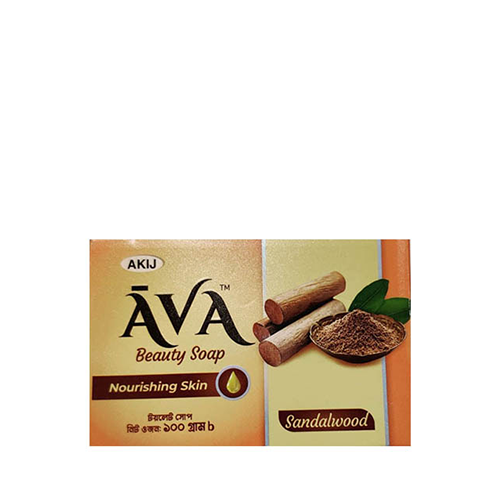 Akij Ava Beauty Soap Nourishing Skin Sandalwood~100 Gm