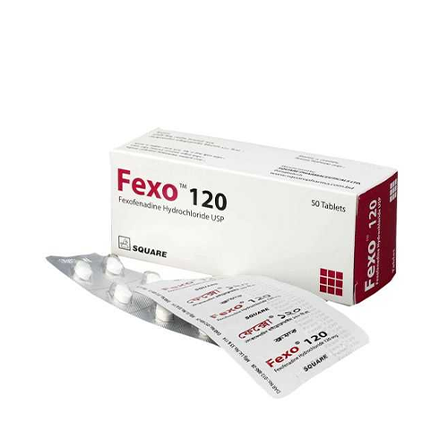 Fexo 120 Mg~ 10's Strip