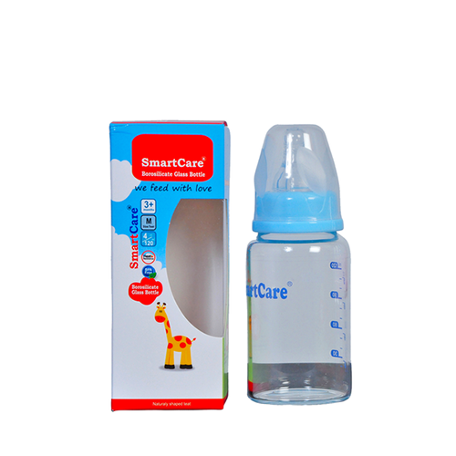 Smart Care Glass Borosilicate Baby Feeding Bottle~120ml