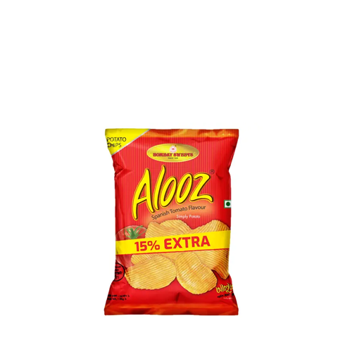 Bombay Sweets Alooz Spanish Tomato Flavour Chips