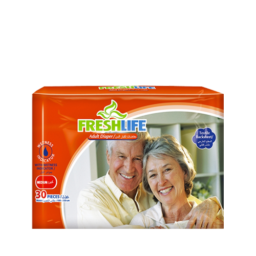 Fresh Life Adult Diaper Large Size~ 30 Pcs