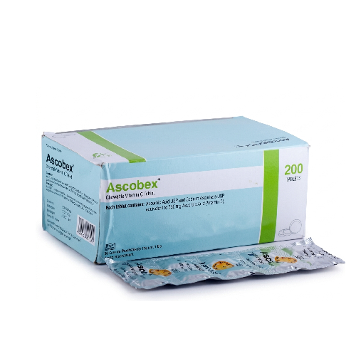 Ascobex 250 mg Tablet ~ 1 Strip