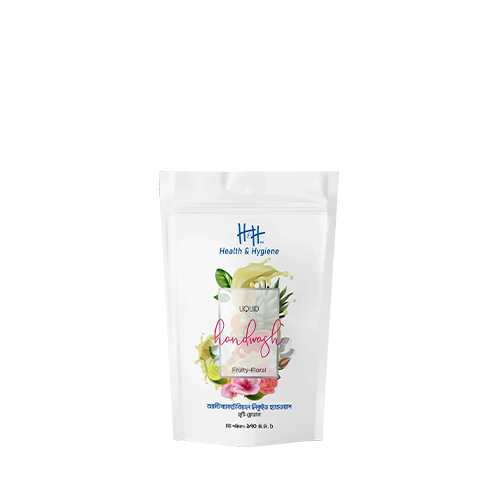 Akij Health & Hygiene Hand Wash Fruity Floral Refill Pack~170 ml