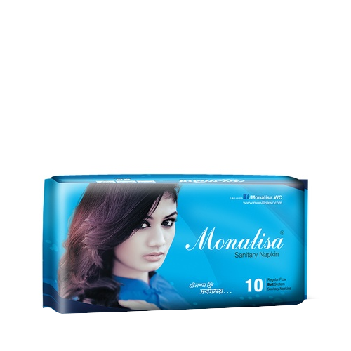 Monalisa Belt Sanitary Napkin Pads~(10 Pads/Pack)