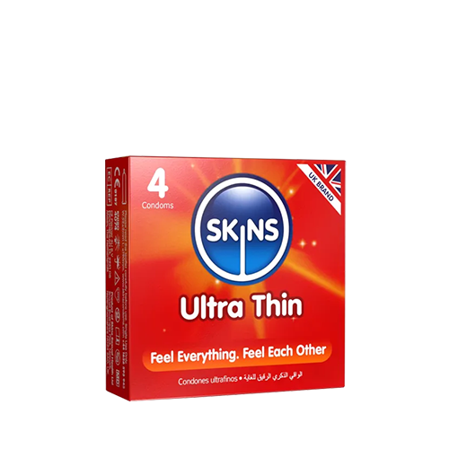SKINS Ultra Thin Condom~(4 pcs/Pack)