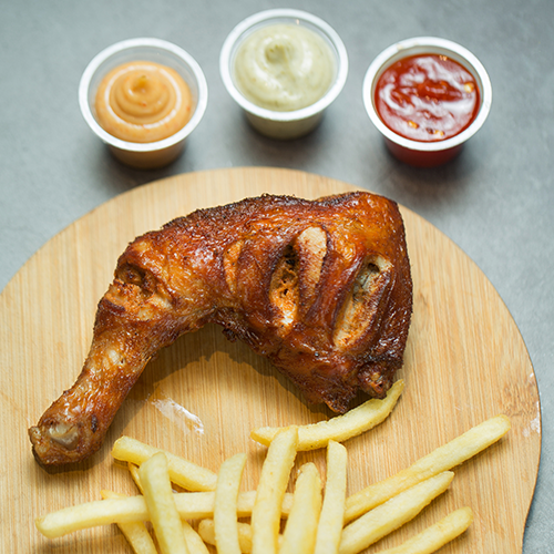 Danish Chicken With Masala Fries (1pc)