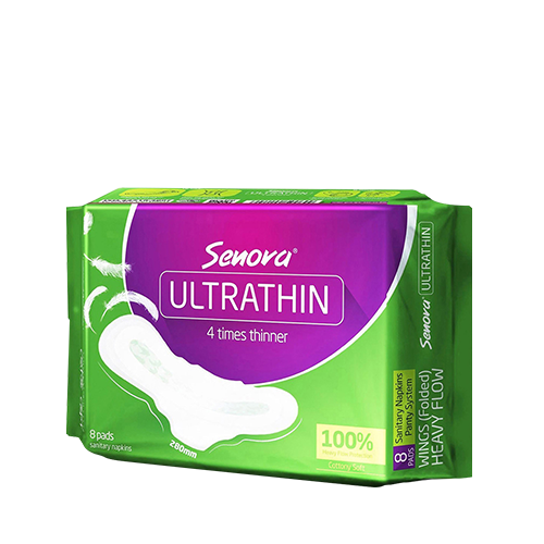 Senora Ultrathin Sanitary Napkin Pads~(8 Pads/Pack)