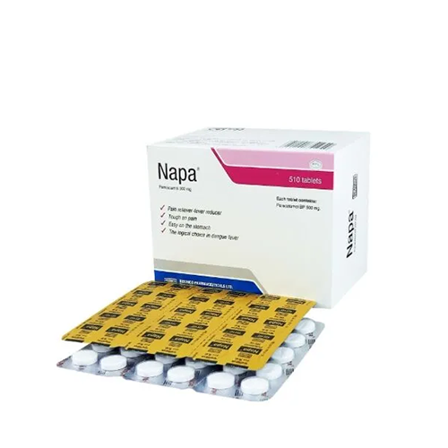 Napa 500 mg~ 10's Strip