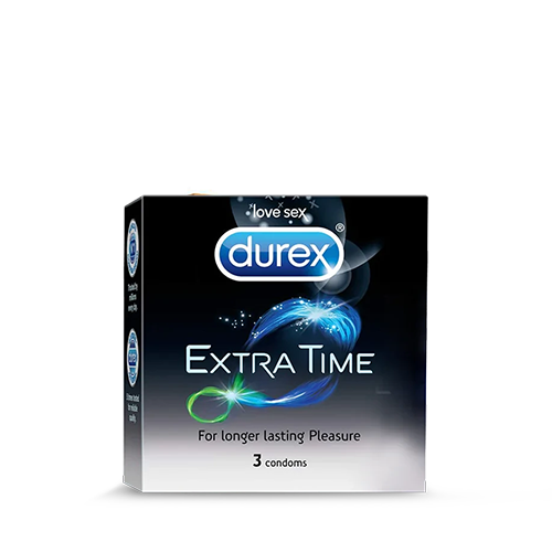 DUREX Extra Time Condoms~(3 pcs/Pack)