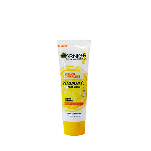 Garnier Bright Complete Vitamin C + Lemon Face Wash~100 Gm